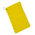 Colored Hemmed Velour Fingertip Towel - Blank (11"x18")